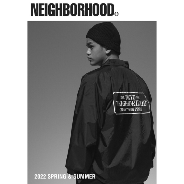 neighborhood ネイバーフッド　スウェットコーチジャケット