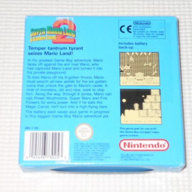 ゲームボーイ(ゲームボーイ)のGB★SUPER MARIO LAND 6 GOLDEN COINS 海外版 エンタメ/ホビーのゲームソフト/ゲーム機本体(携帯用ゲームソフト)の商品写真