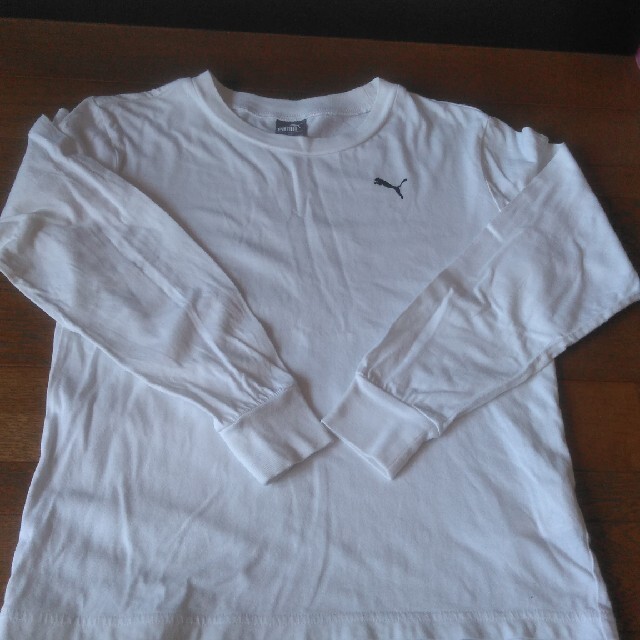 PUMA(プーマ)のプーマロングTシャツ140 キッズ/ベビー/マタニティのキッズ服男の子用(90cm~)(Tシャツ/カットソー)の商品写真