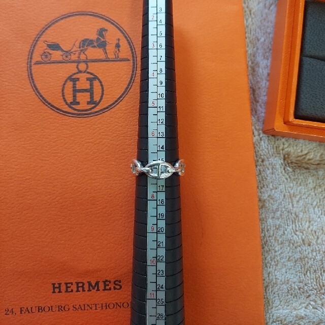 Hermes(エルメス)のHERMESリング　シェーヌダングルアンシェネ　55号 レディースのアクセサリー(リング(指輪))の商品写真