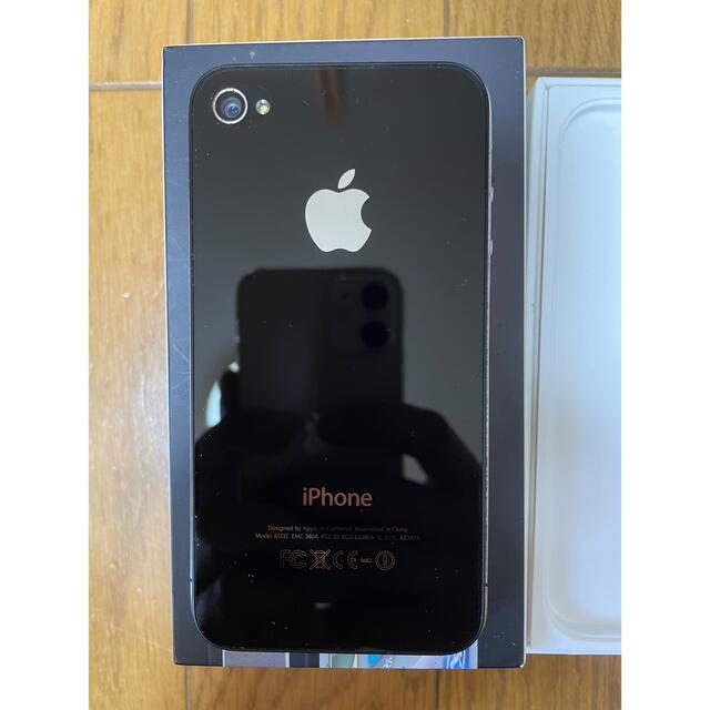 iPhone 4 Black 16 GB Softbank - スマートフォン本体