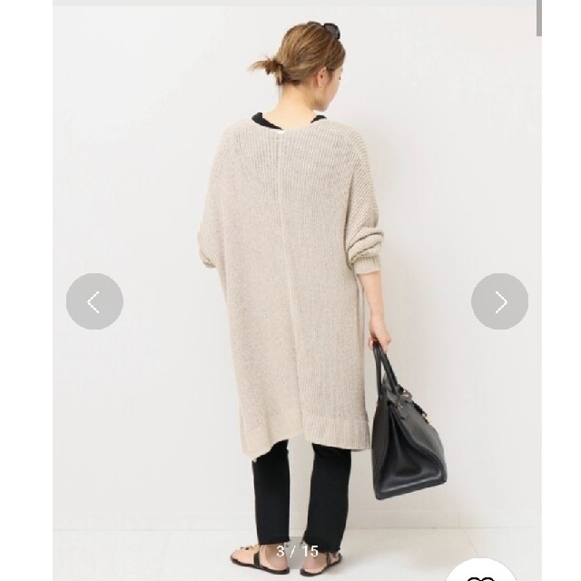 DEUXIEME CLASSE - Lily Linen ロング カーディガンの通販 by anna☆'s