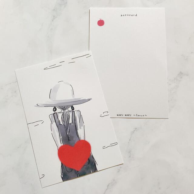 韓国風 4枚セット ポストカード かわいい おしゃれ イラスト デザインの通販 By Wakuwaku S Shop ラクマ