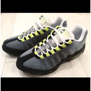 ナイキ(NIKE)のNIKE AIR MAX 95 EM クールグレー/ボルト/ブラック(スニーカー)