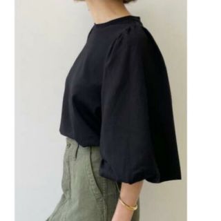 L'Appartement DEUXIEME CLASSE - Gather Long sleeve Tee ギャザー