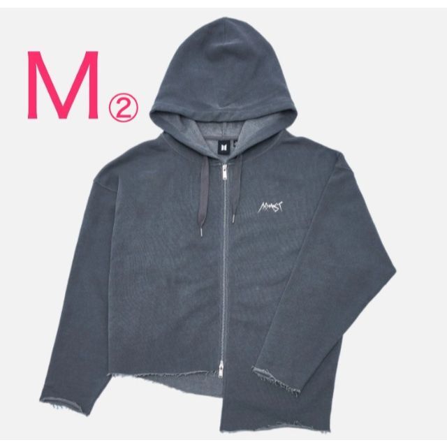 防弾少年団(BTS) - JUNG KOOK ARMYST ZIP-UP HOODY BLACK ②