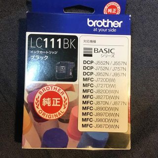 ブラザー(brother)のbrother インクカートリッジ LC111BK 1色(その他)