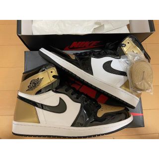 ナイキ(NIKE)のAir Jordan1 Gold Toe US10 ジョーダン1ゴールドトゥ(スニーカー)