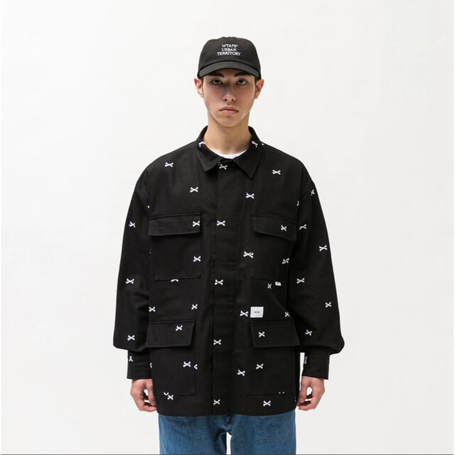 WTAPS 22ss JUNGLE 01/LS GREIGE XL 新品未使用