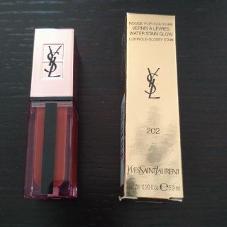 イヴサンローランボーテ(Yves Saint Laurent Beaute)のサンローラン ティント☆ルージュピュールクチュール ウォーターグロウ202(口紅)