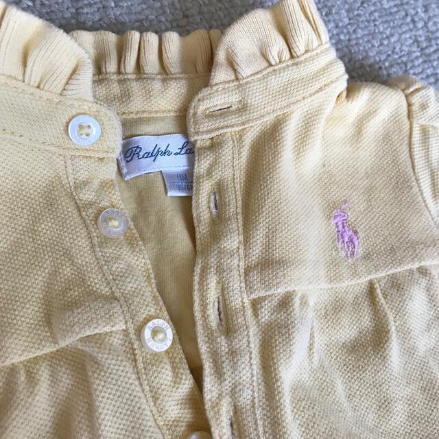 POLO RALPH LAUREN(ポロラルフローレン)のラルフローレン ロンパース 80cm 2枚セット キッズ/ベビー/マタニティのベビー服(~85cm)(ロンパース)の商品写真