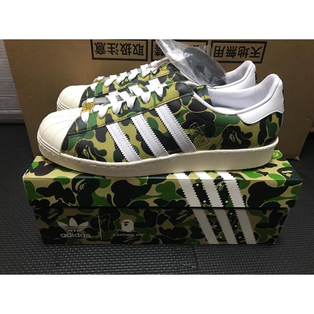 ADIDAS ORIGINALS SUPERSTAR 80S BAPE 27.5