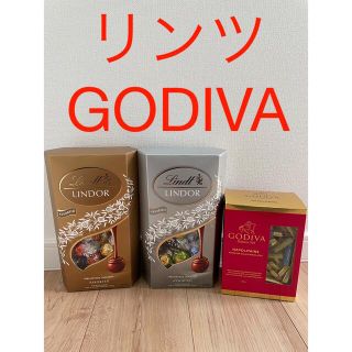 リンツ(Lindt)の新品♡リンツリンドール♡リンツチョコレート♡GODIVA♡ゴディバチョコレート(菓子/デザート)