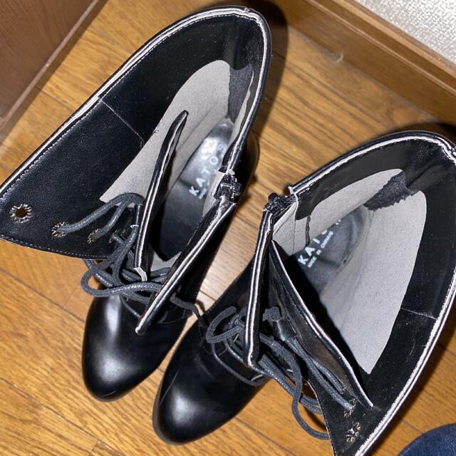 KATO`(カトー)の編み上げブーツ　入学式　卒業式 レディースの靴/シューズ(ブーツ)の商品写真