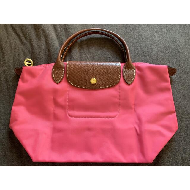 Longchamp ロンシャン  ル・プリアージュ Sサイズ 限定色（ピンク）