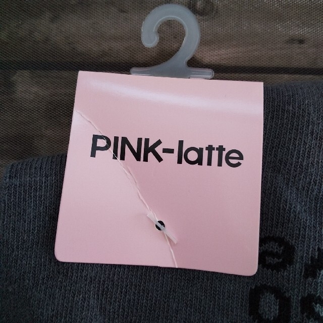 PINK-latte(ピンクラテ)のピンクラテ くつ下２足セット 新品 キッズ/ベビー/マタニティのこども用ファッション小物(靴下/タイツ)の商品写真