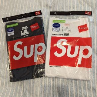 シュプリーム(Supreme)のSupreme®/Hanes® Tagless Tees 1枚(Tシャツ/カットソー(半袖/袖なし))