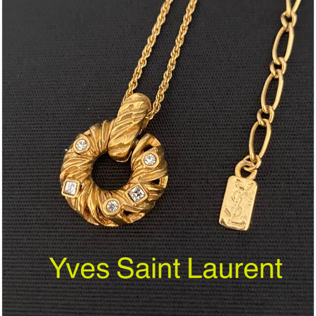 Saint Laurent(サンローラン)の美品　イヴサンローラン ネックレス ヴィンテージ レディースのアクセサリー(ネックレス)の商品写真