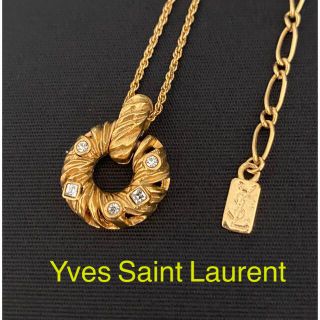 YVES SAINT LAURENT ヴィンテージ ネックレス 1566 人気の店 www.esn