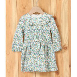 プチバトー(PETIT BATEAU)のプチバトー☆プリントワンピース(ワンピース)