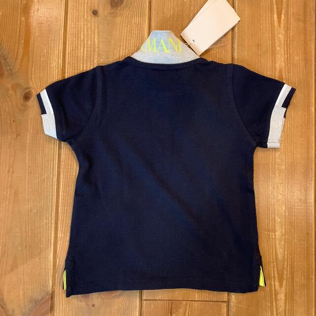 ARMANI JUNIOR(アルマーニ ジュニア)の新品未使用　アルマーニベビー　ポロシャツ　半袖　Tシャツ　Armani Baby キッズ/ベビー/マタニティのベビー服(~85cm)(Ｔシャツ)の商品写真
