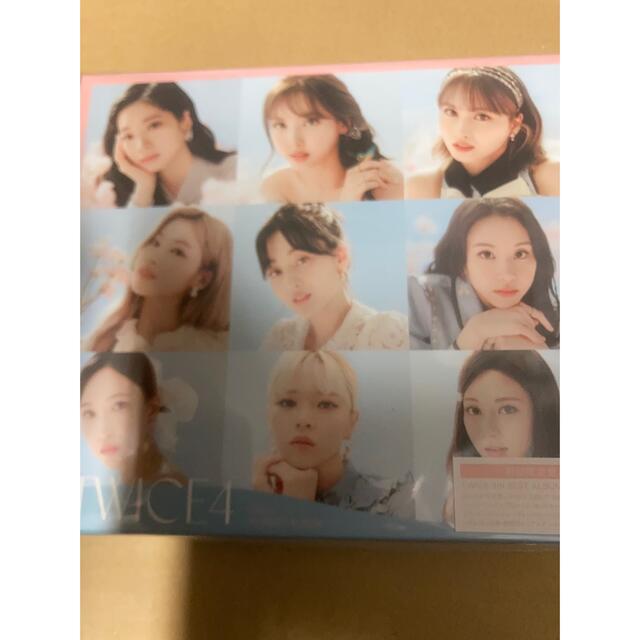 トレカ.シリアル封入 TWICE #TWICE4 初回限定盤A 新品未開封