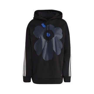 マリメッコ(marimekko)の新品 adidas × marimekko パーカー L ブラック マリメッコ(パーカー)