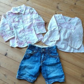 ベビーギャップ(babyGAP)の3点セット☆babyGAP+コンビミニ(ブラウス)