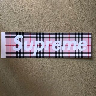 supreme バーバリー ステッカー(その他)