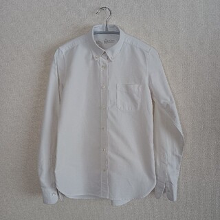 ムジルシリョウヒン(MUJI (無印良品))の無印良品　白　シャツ　XS　キッズ(シャツ)