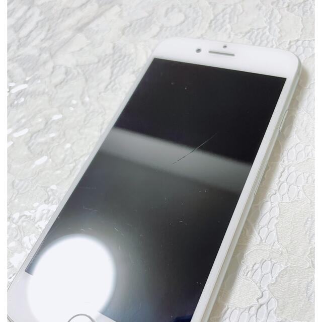SIMロック解約済み　iPhone 8 Silver 64 GBスマートフォン本体