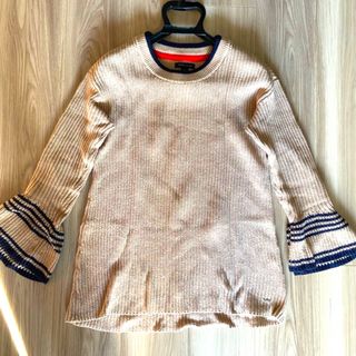 トミーヒルフィガー(TOMMY HILFIGER)のTommy Hilfiger トミーヒルフィガー セーター　ベージュ(ニット/セーター)