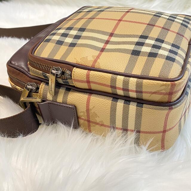 BURBERRY】希少美品! バーバリー ノバチェック ハンドバッグ-