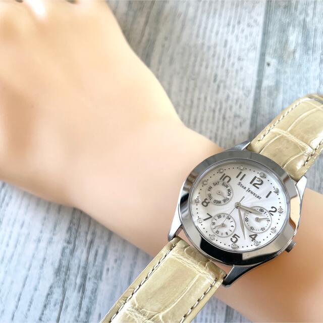 STAR JEWELRY - 【動作OK】STAR JEWELRY 腕時計 シルバー STAR JEWELRY - 【動作OK】STAR JEWELRY 腕時計 シルバー