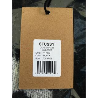 stussy dice mohair sweater ステューシー　モヘア XL