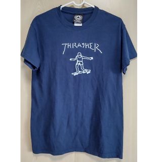 スラッシャー(THRASHER)のTHRASHER Tシャツ ネイビー 【＋一一＋様専用】(Tシャツ/カットソー(半袖/袖なし))