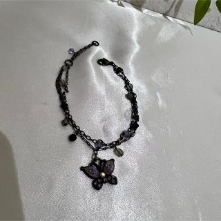 アナスイ(ANNA SUI)の美品★ANASUIアナスイ　蝶モチーフ　ブレスレット・アンクレット(ブレスレット/バングル)