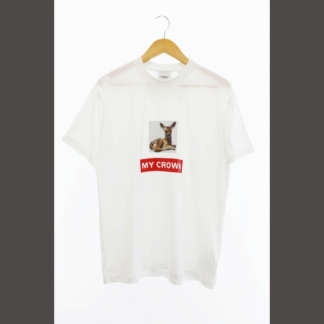 BURBERRY(バーバリー)のバーバリー BURBERRY Carrick Deer Graphic Tee メンズのトップス(Tシャツ/カットソー(七分/長袖))の商品写真