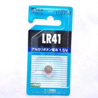 フジツウ(富士通)の富士通 アルカリボタン電池 LR41C BN(1コ入)  1(その他)