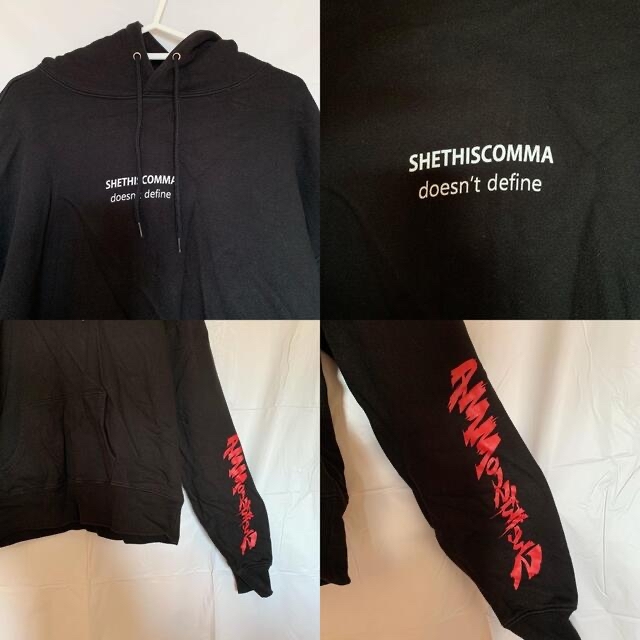 SHETHISCOMMA パーカー 正規品