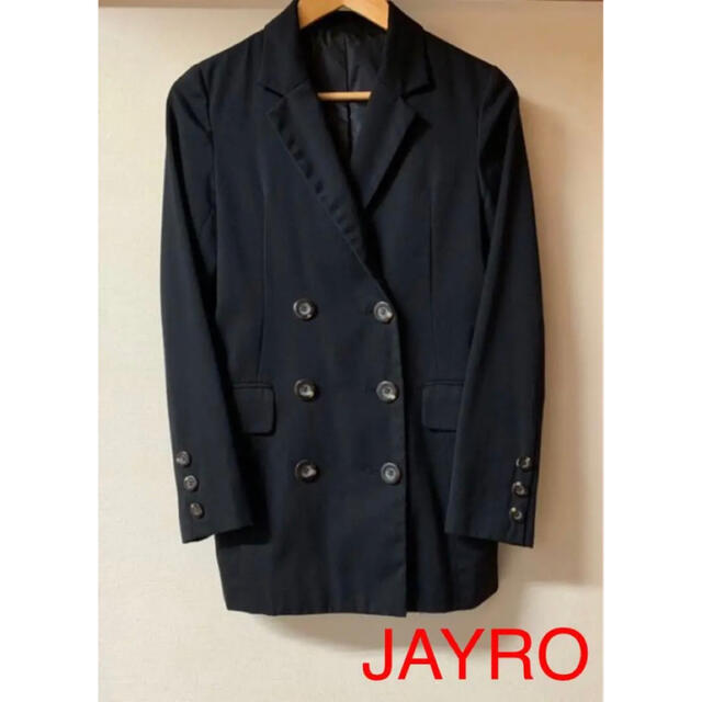 JAYRO(ジャイロ)のJAYRO　ジャケット　テーラードジャケット　ダブルボタンジャケット　Mサイズ レディースのジャケット/アウター(テーラードジャケット)の商品写真