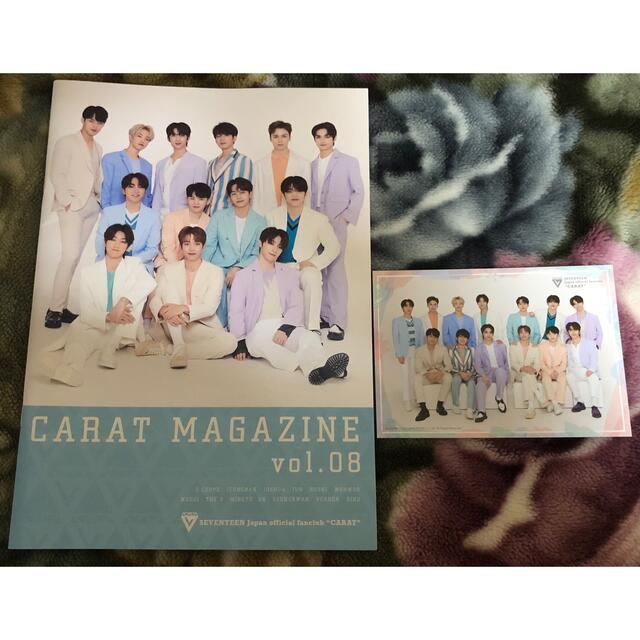 SEVENTEEN(セブンティーン)のCARAT MAGAZINE vol.08 エンタメ/ホビーのタレントグッズ(アイドルグッズ)の商品写真