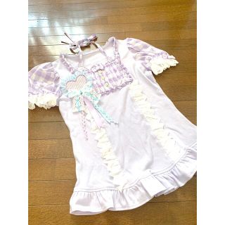 アンジェリックプリティー(Angelic Pretty)のangelic pretty マーガレット　カットソー　baby the(カットソー(半袖/袖なし))