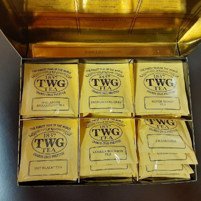 TWG紅茶6種類 食品/飲料/酒の飲料(茶)の商品写真