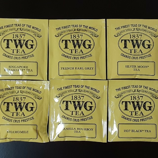 TWG紅茶6種類 食品/飲料/酒の飲料(茶)の商品写真