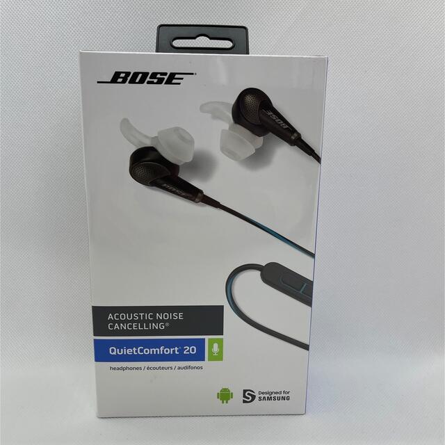 【新品未開封】BOSE QUIETCOMFORT20SM BLACKオーディオ機器