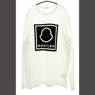 MONCLER - 新品 MONCLER ロゴ レタリング プリント Tシャツ ロンT 