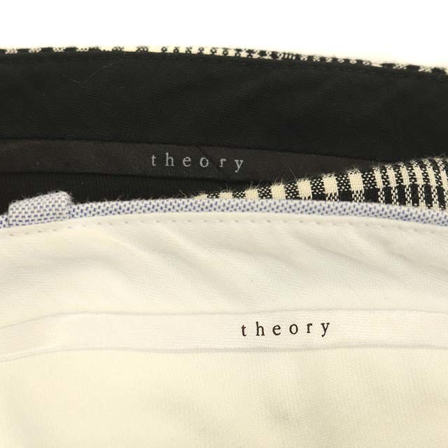 theory - セオリー theory 2点セット パンツ ストレート チェック 00