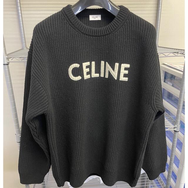 celine - CELINE 完売商品 オーバーサイズ セーター XS/ブラックの通販