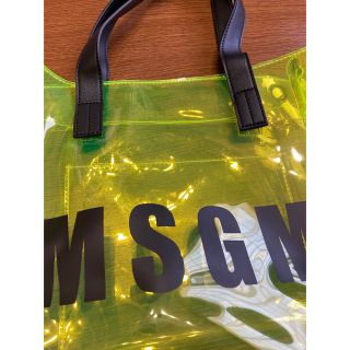 msgm クリアー2wayバック - ショルダーバッグ